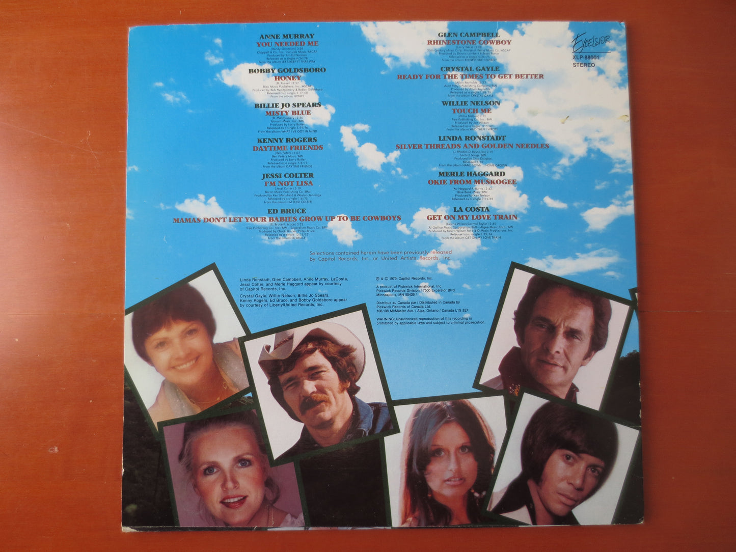 COUNTRY Records, Country CROSSOVERS, Country Albums, Country Music, Tee Vee Records, Country Lp, Vinyl Record, 1979 Records