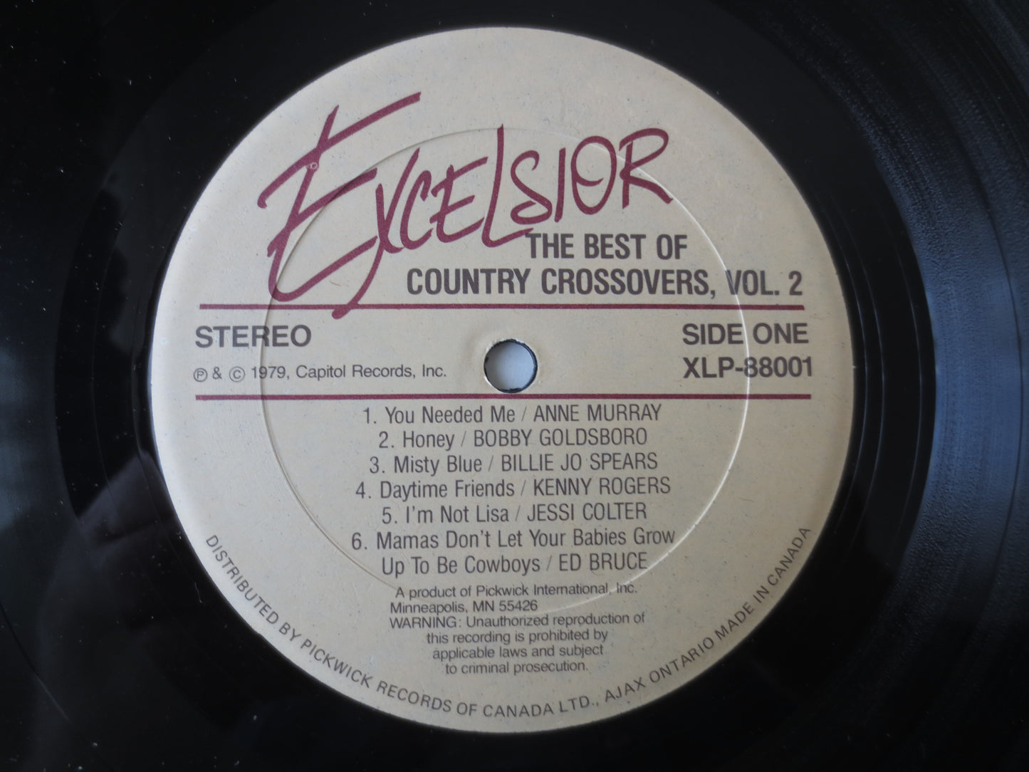 COUNTRY Records, Country CROSSOVERS, Country Albums, Country Music, Tee Vee Records, Country Lp, Vinyl Record, 1979 Records