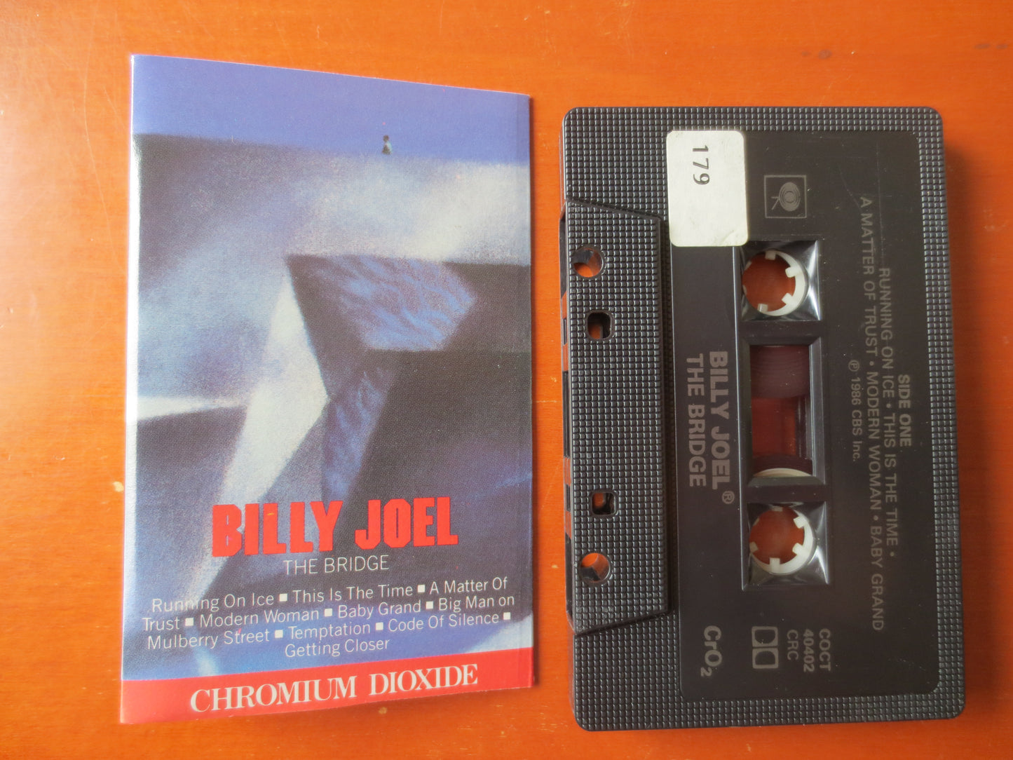 BILLY JOEL, The BRIDGE, Billy Joel Tape, Billy Joel Album, Tape Cassette, Classic Rock Tapes, Rock Cassette, Cassette Music