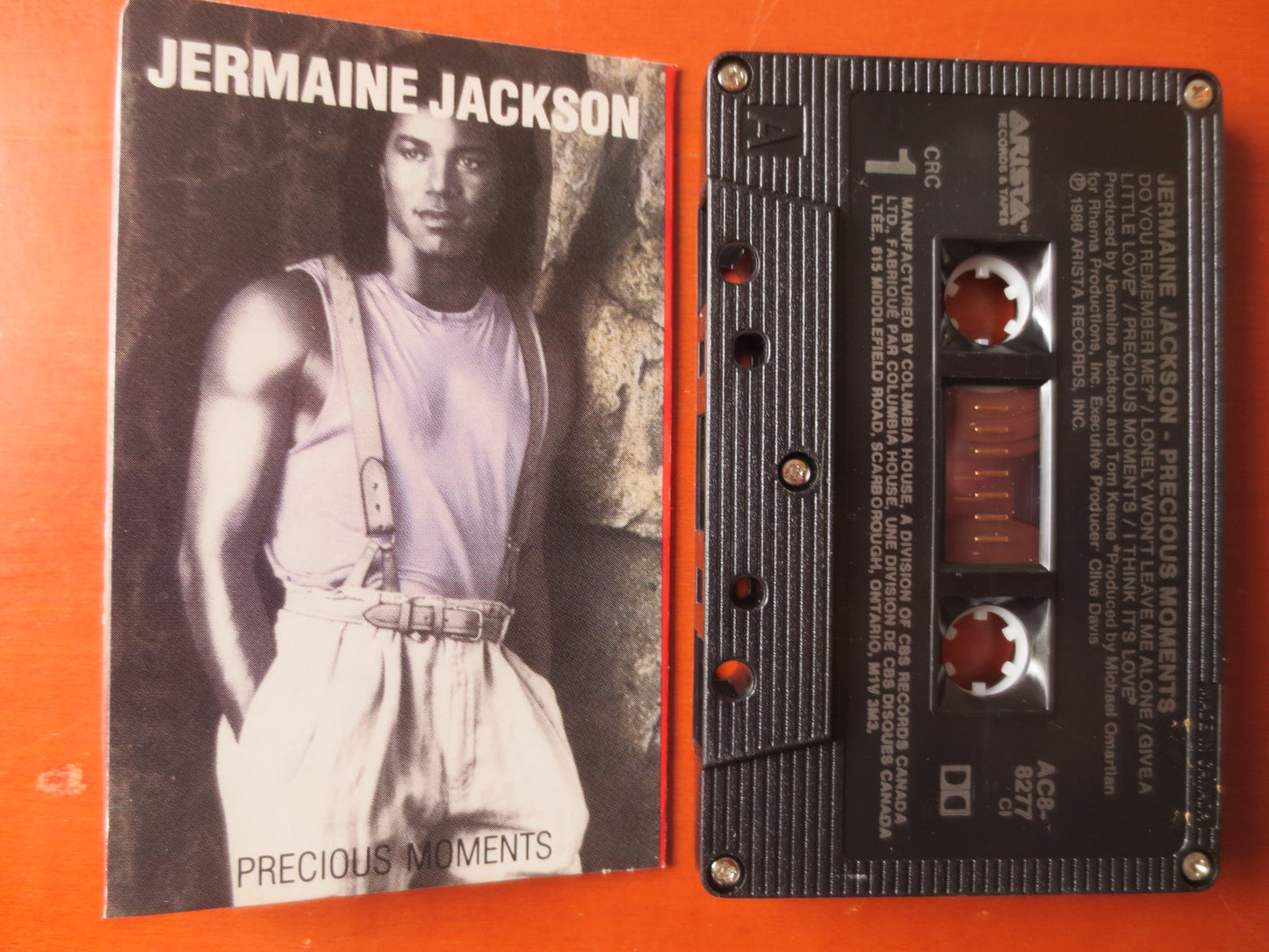 JERMAINE JACKSON, Precious Moments, Jermaine Jackson lp, Cassettes, Tape Cassette, Pop Music Cassette, Tapes, Cassette Music