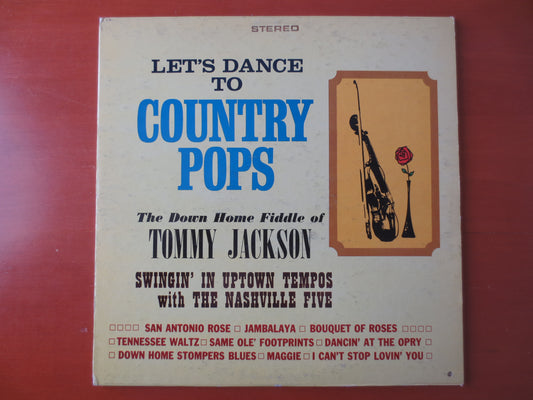 TOMMY JACKSON, Country POPS, Tommy Jackson Record, Vintage Vinyl, Tommy Jackson Albums, Country Music, Vinyl, 1964 Records