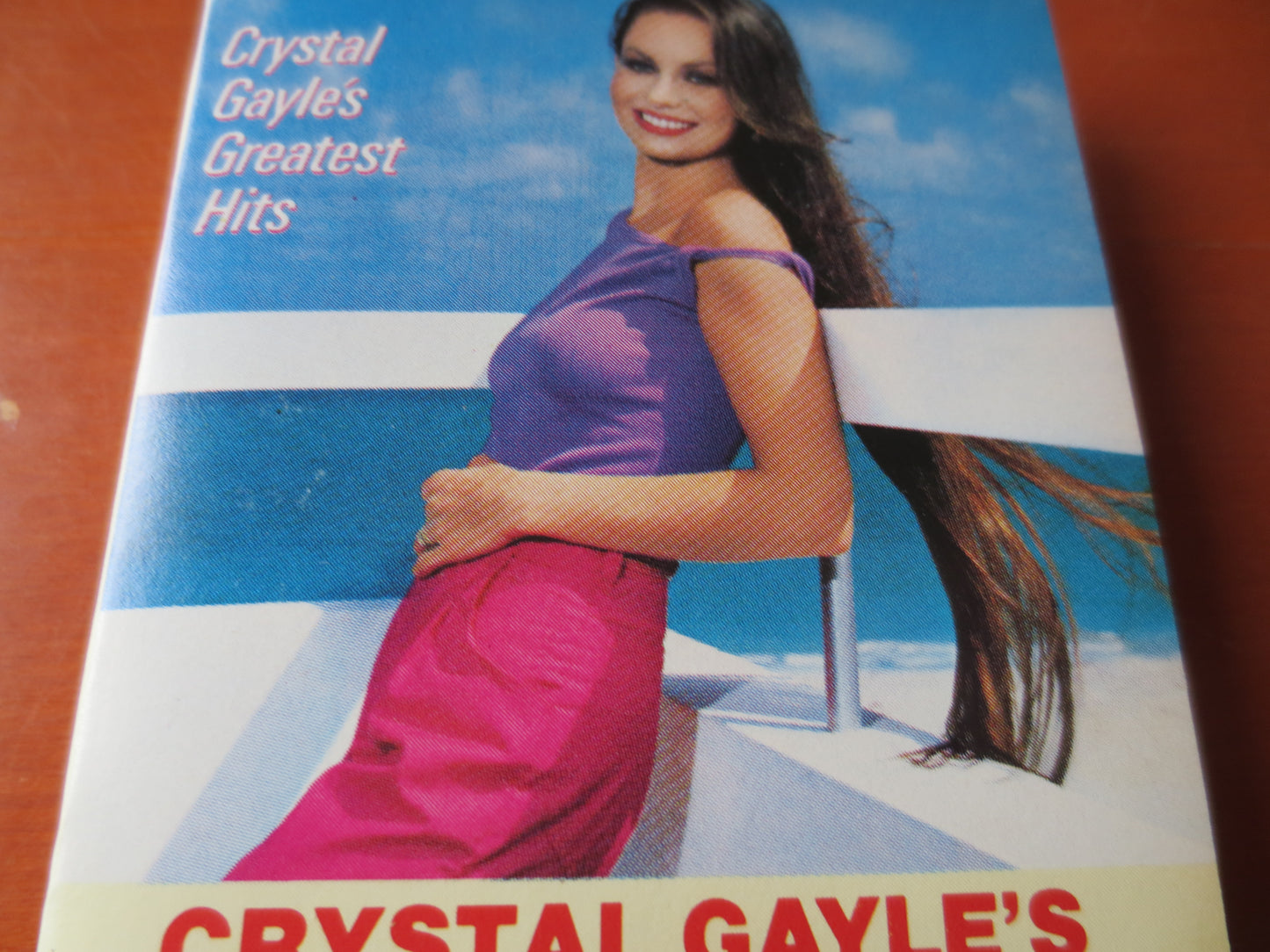 CRYSTAL GAYLE, GREATEST Hits, Crystal Gayle Tape, Crystal Gayle Album, Tape Cassette, Country Cassette, Cassette Music