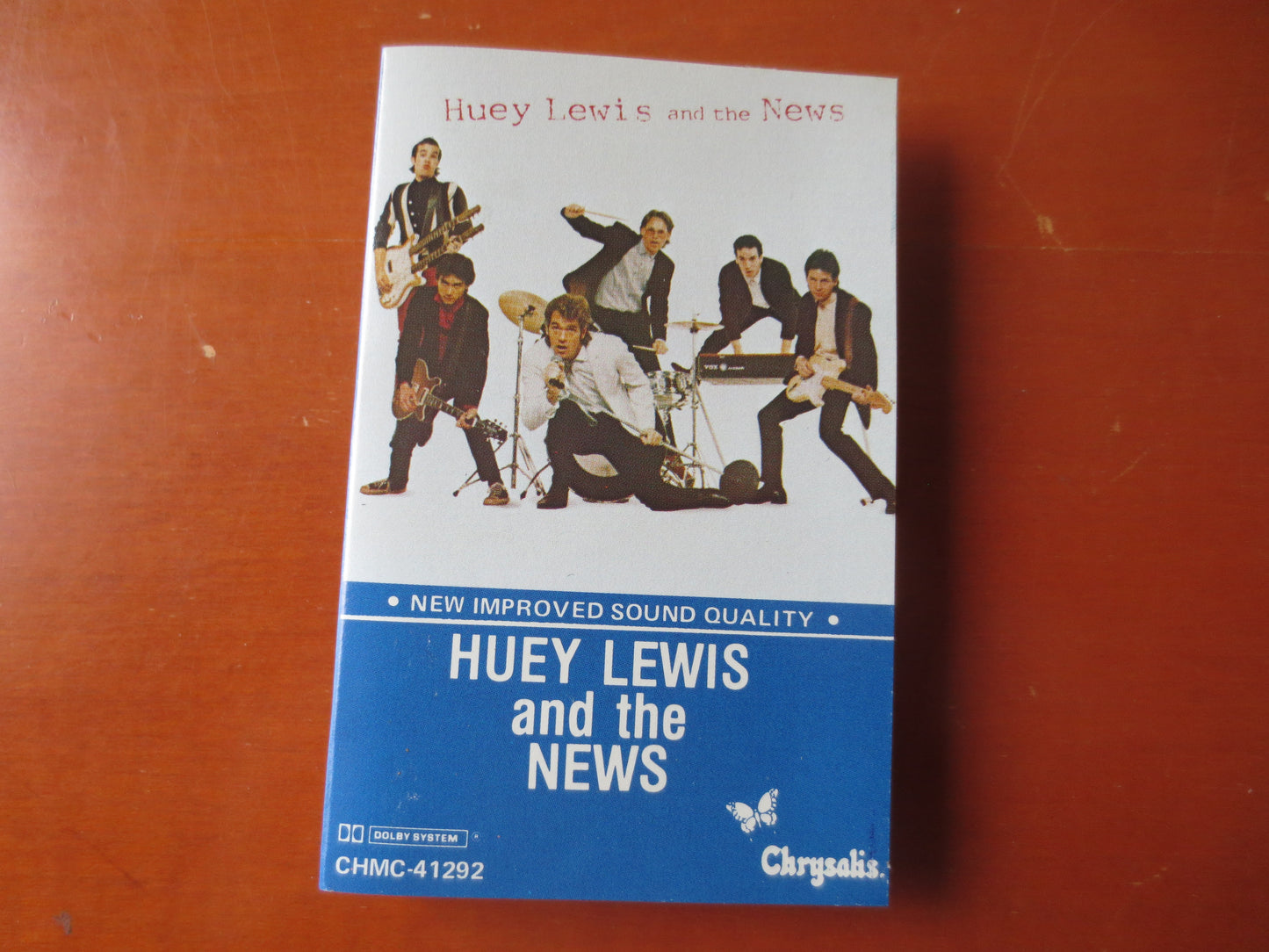 HUEY LEWIS and the NEWS, Classic Rock Tape, Classic Rock Album, Pop Music Tape, Tape Cassette, Jazz Cassette, Cassette Music