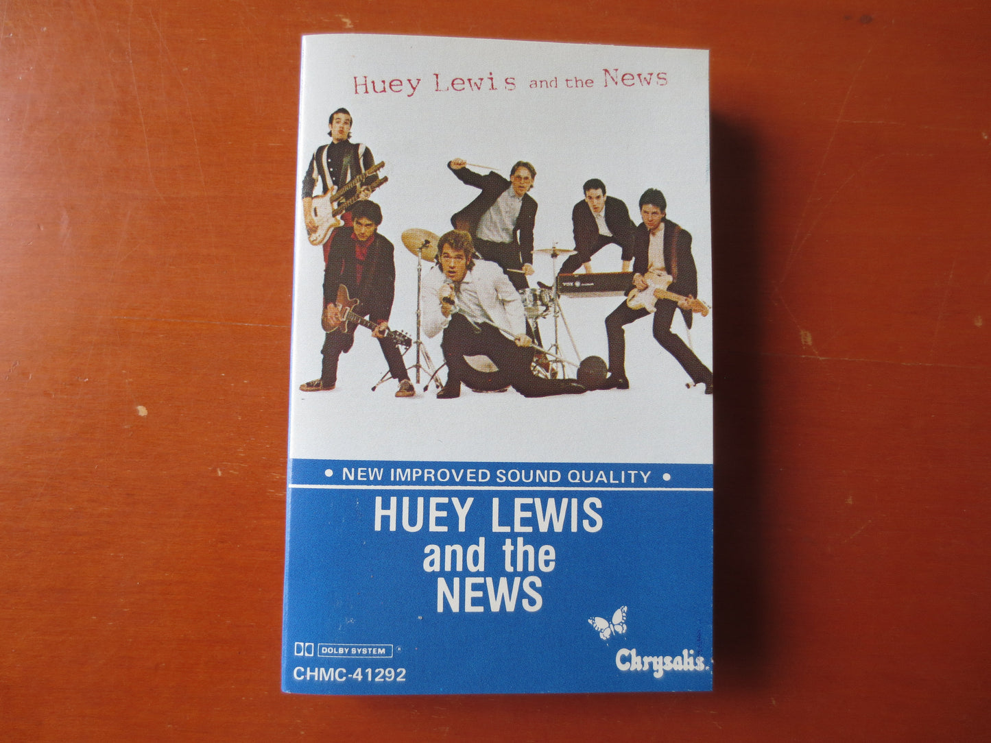 HUEY LEWIS and the NEWS, Classic Rock Tape, Classic Rock Album, Pop Music Tape, Tape Cassette, Jazz Cassette, Cassette Music