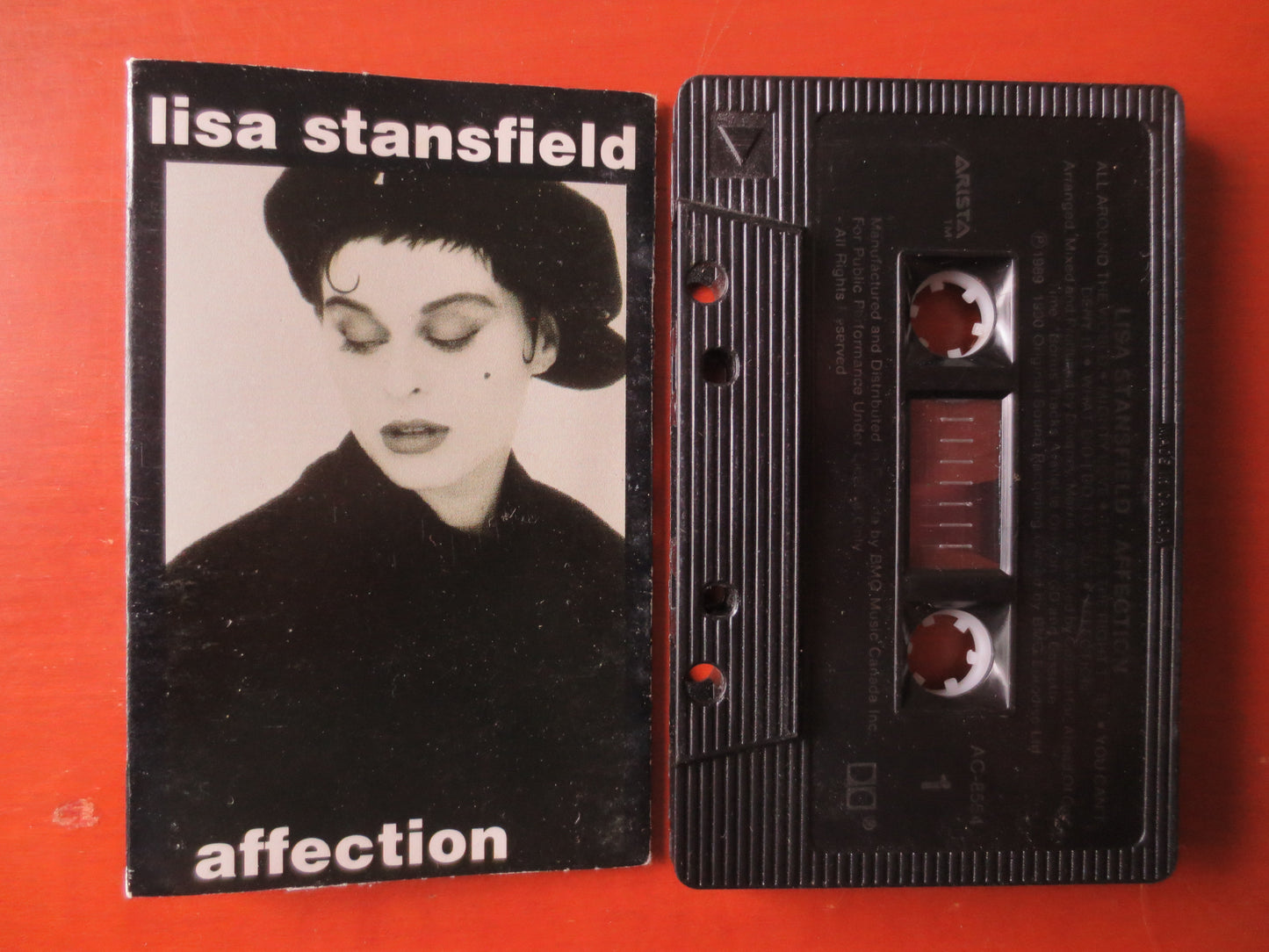 LISA STANSFIELD, AFFECTION, Lisa Stansfield Tape, Lisa Stansfield lp, Tape Cassette, Pop Music Cassette, Cassette Music