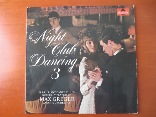 MAX GREGER, Night Club DANCING, Max Greger Records, Dance Records, Dance Albums, Max Greger Albums, Classical Records