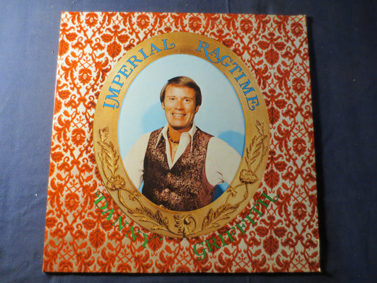 DANNY GRIFFITH, Imperial RAGTIME, Autographed, Ragtime Records, Honky Tonk Records, Vintage Vinyl, Vinyl Lp, Records, Vinyl