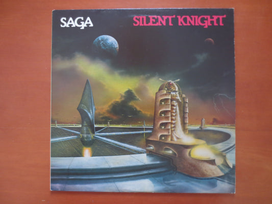 SAGA, Silent Knight, SAGA Album, SAGA Record, Saga Lp, Saga Vinyl, Vintage Vinyl, Record Vinyl, Records, Vinyl, 1980 Record