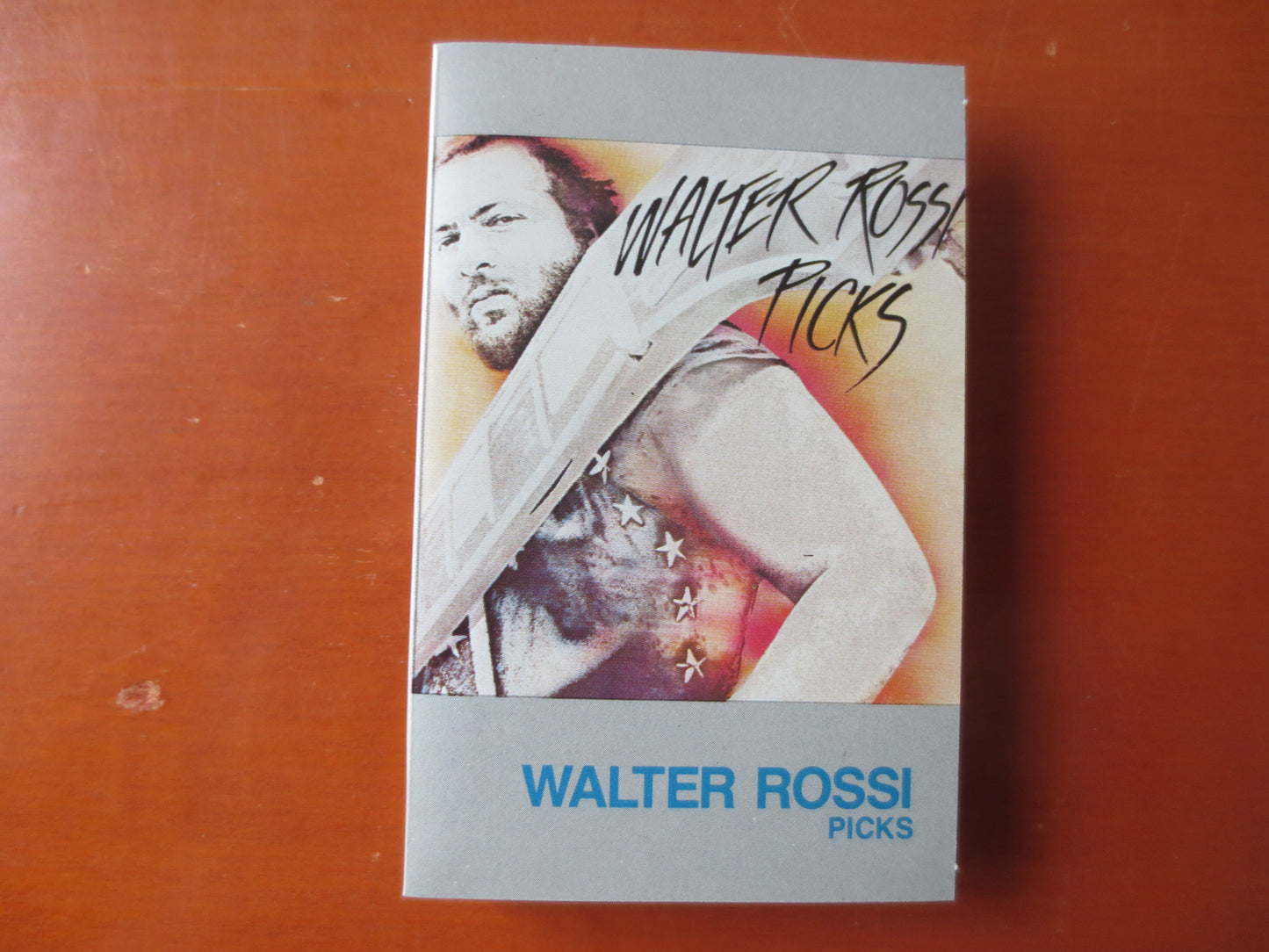 WALTER ROSSI, PICKS, Walter Rossi Tape, Walter Rossi Album, Tape Cassette, Classic Rock Tapes, Rock Cassette, Cassette Music