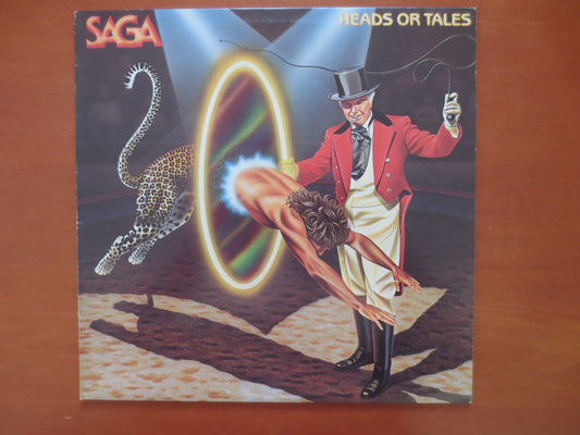 SAGA, Heads or Tails, SAGA Album, SAGA Record, Saga Lp, Saga Vinyl, Vintage Vinyl, Record Vinyl, Records, Lps, 1983 Records