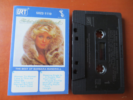 BABRBARA MANDRELL, BEST of Tape, Barbara Mandrell lp, Tape Cassette, Country Cassette, Country Tapes, Tapes, Cassette Music