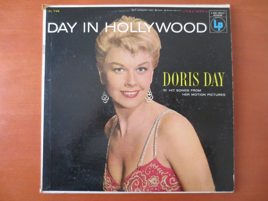 DORIS DAY, Day in HOLLYWOOD, Doris Day Records, Doris Day Albums, Jazz Records, Vintage Vinyl, Record Vinyl, 1955 Records