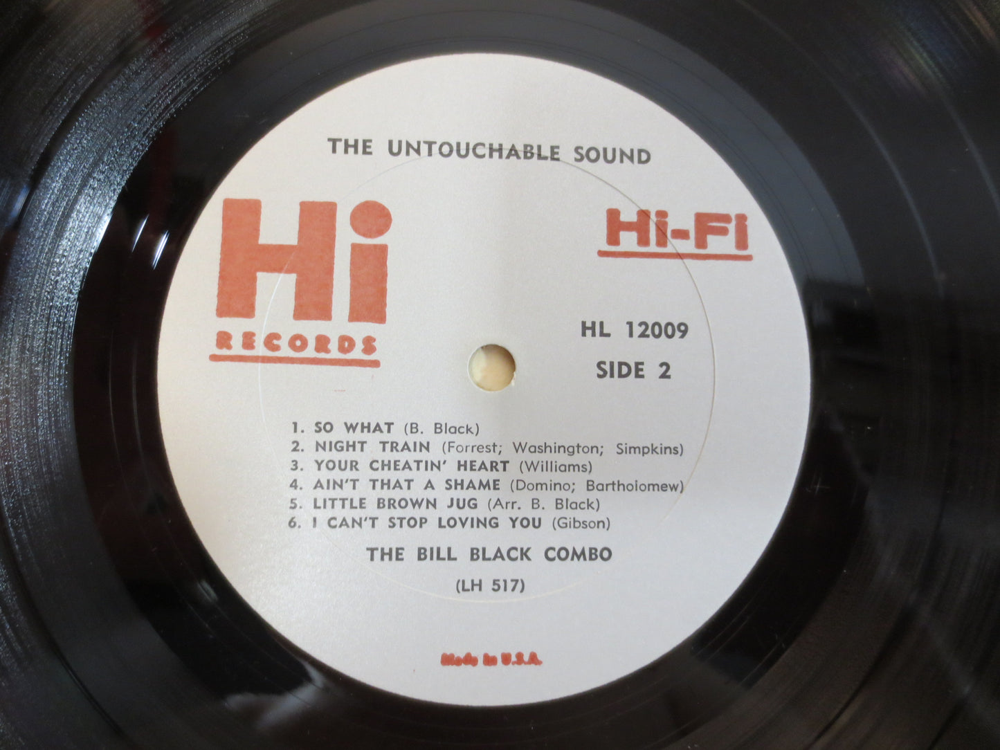 BILL BLACK Album, Untouchable SOUND, Bill Black Record, Bill Black Vinyl, Bill Black Lp, Jazz Album, Funk Lp, 1962 Record