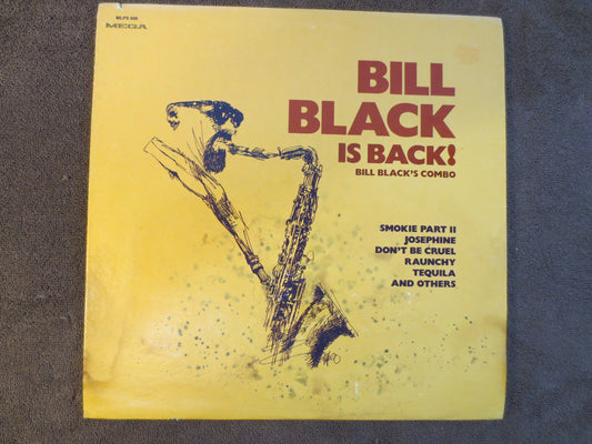 BILL BLACK is BACK, Bill Black Album, Bill Black Record, Bill Black Vinyl, Bill Black Lp, Jazz Album, Jazz, 1973 Record