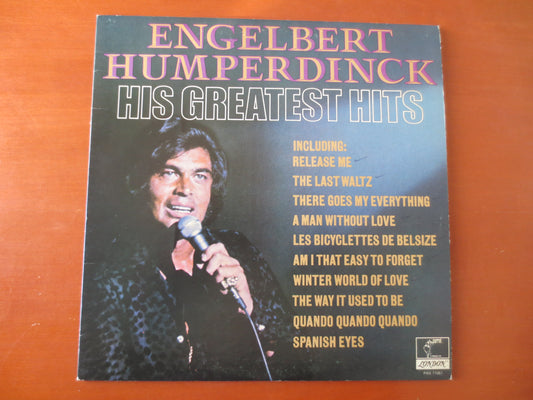 ENGELBERT HUMPERDINCK, GREATEST Hits Albums, Pop Records, Vintage Vinyl, Records, Vinyl Records, Vinyl Albums, 1974 Records