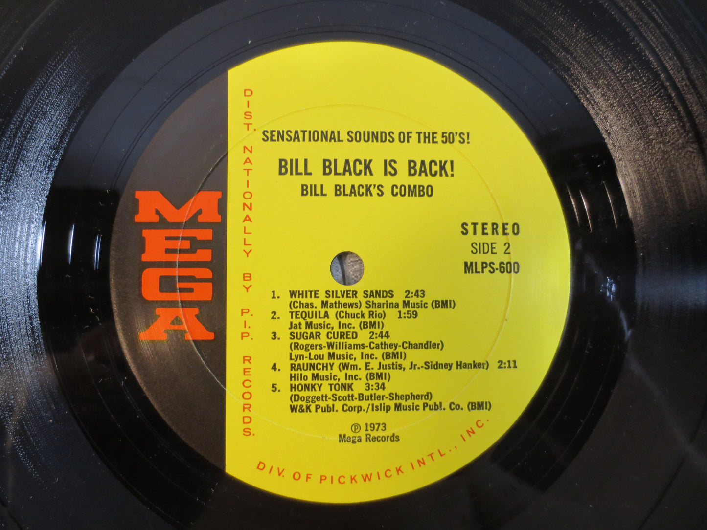 BILL BLACK is BACK, Bill Black Album, Bill Black Record, Bill Black Vinyl, Bill Black Lp, Jazz Album, Jazz, 1973 Record