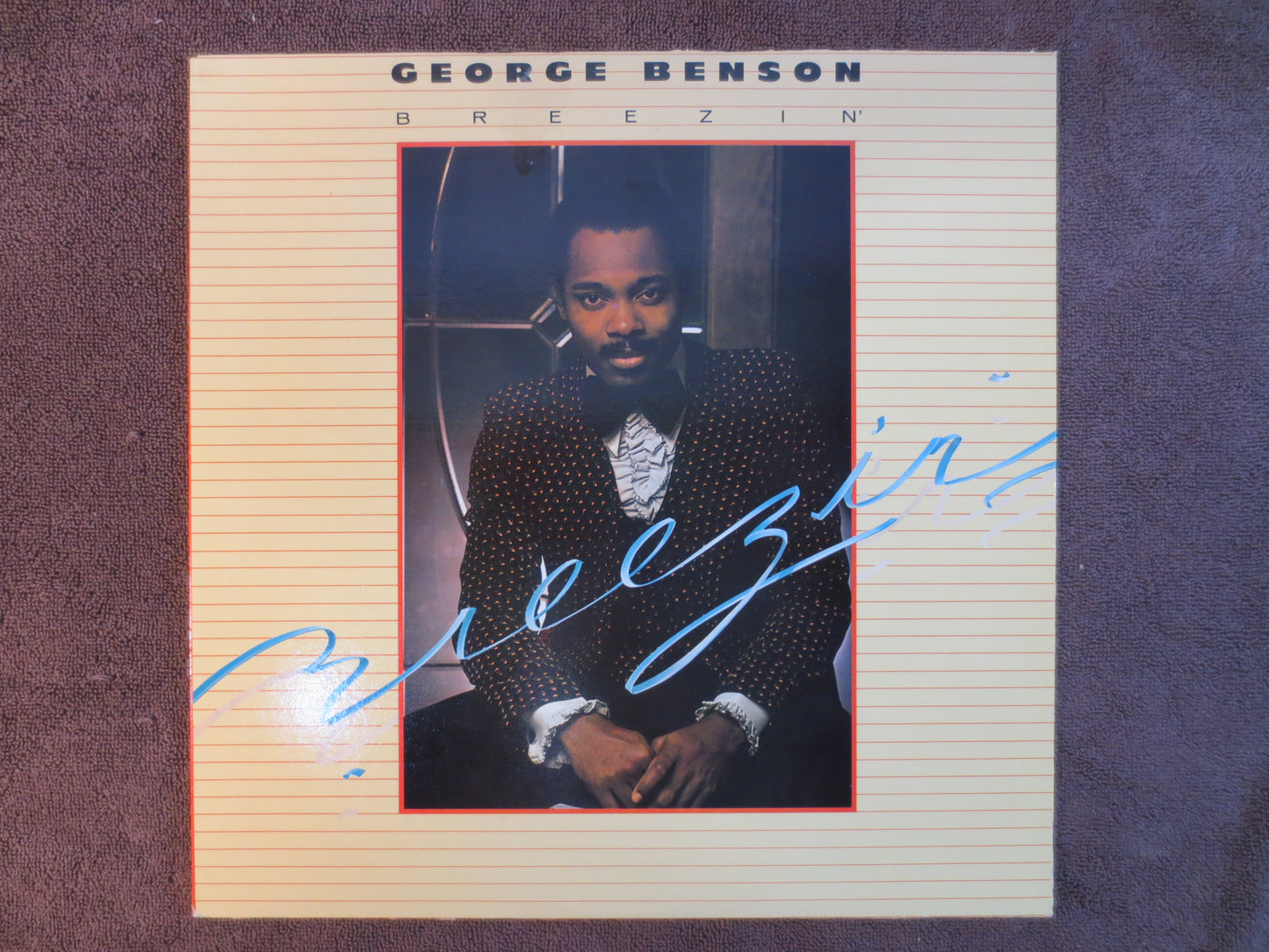GEORGE BENSON, BREEZIN', George Benson Record, George Benson Album, George Benson Lp, Jazz Record, Jazz Vinyl, 1976 Records