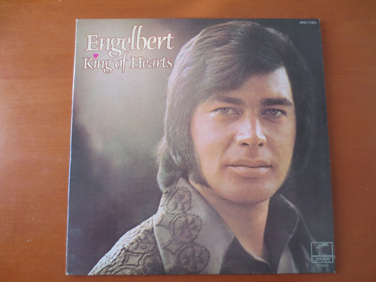 ENGELBERT HUMPERDINCK, King of HEARTS, Pop Records, Vintage Vinyl, Records, Vinyl Records, Vinyl Albums, Lps, 1973 Records