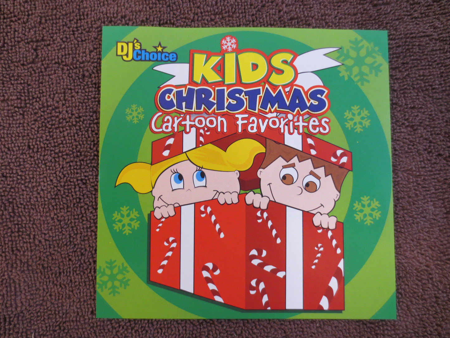 KID's CHRISTMAS Cd, CARTOON Favorites Cd, Christmas Music Cd, Childrens Cd, Kid's Compact Disc, Christmas Songs Cd, Cd's Kids