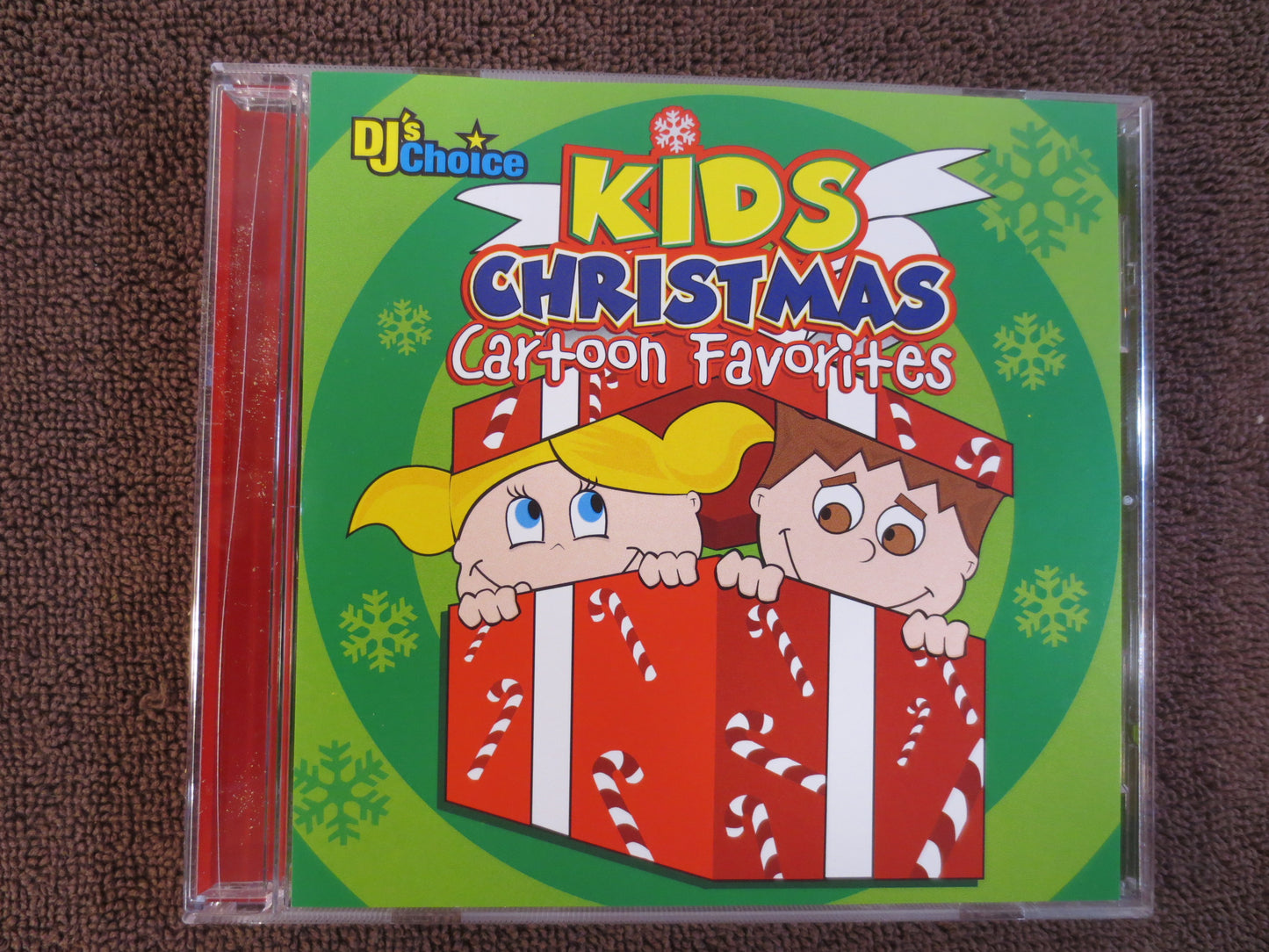 KID's CHRISTMAS Cd, CARTOON Favorites Cd, Christmas Music Cd, Childrens Cd, Kid's Compact Disc, Christmas Songs Cd, Cd's Kids