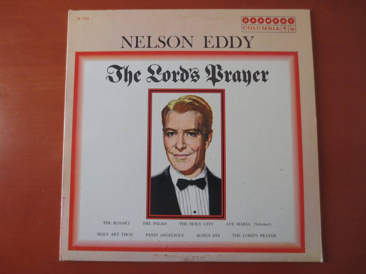 NELSON EDDY, The LORDS Prayer, Nelson Eddy Album, Nelson Eddy Vinyl, Nelson Eddy Lp, Vintage Vinyl, Lp, 1959 Records