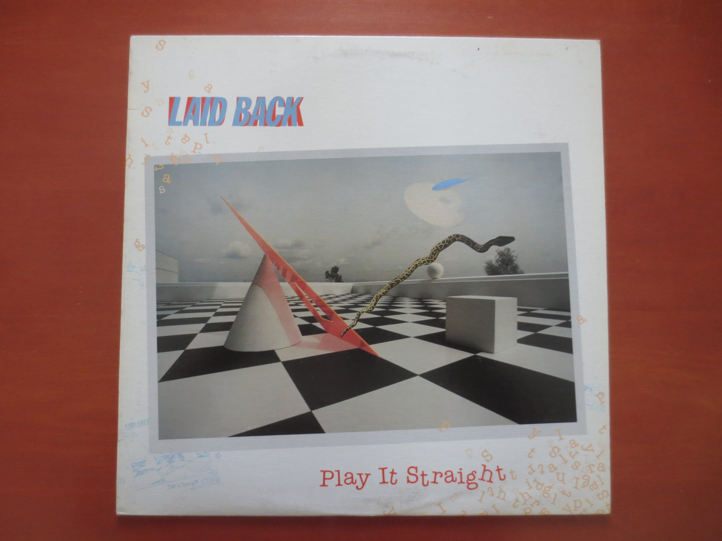 LAID BACK, PLAY It Straight, Vintage Vinyl, Laid Back Record, Laid Back Vinyl, Laid Back Album, Vinyl Records, 1985 Records