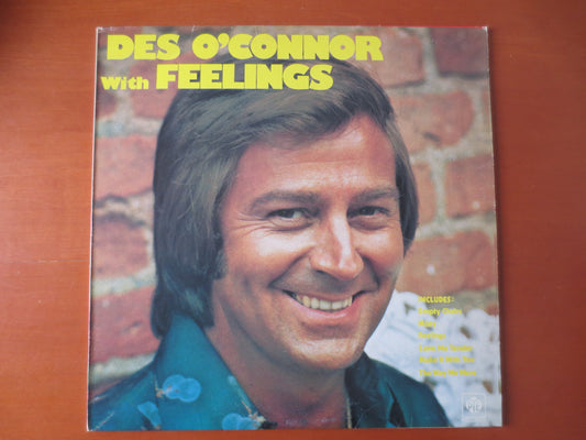 DES O'CONNOR, With FEELING, Des O'Connor Records, Des O'Connor Albums, Country Records, Vintage Vinyl, Vinyl, 1975 Records