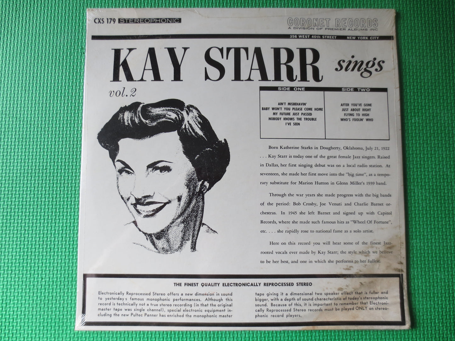 KAY STARR, Factory SEALED, 1963 Records, Rare Vinyl, Record Vinyl, Record, Vinyl Record, Vinyl, Jazz Record, Jazz Albums