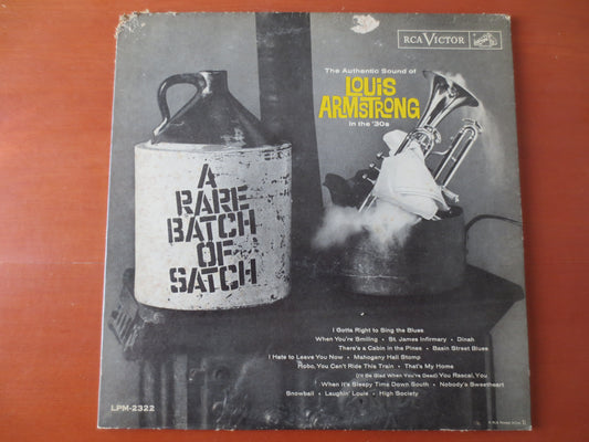 LOUIS ARMSTRONG, Batch of SATCH, Louis Armstrong Lp, Jazz Record, Vintage Vinyl, Jazz Albums, Vinyl Records, 1961 Records