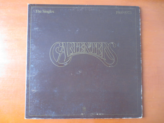 The CARPENTERS, The SINGLES Album, Carpenters Record, The Carpenters Vinyl, The Carpenters Album, Pop Music, 1973 Records