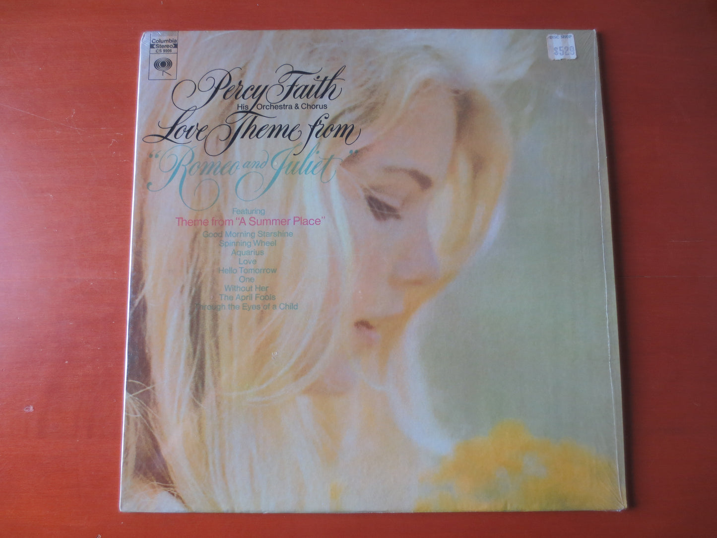 PERCY FAITH, Romeo and Juliette, Percy Faith Album, Percy Faith Vinyl, Percy Faith Music, Vinyl Records, 1969 Record