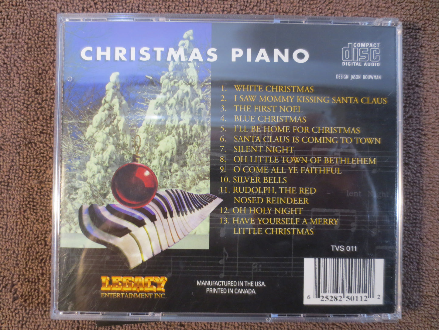 CHRISTMAS PIANO, CHRISTMAS Album, John Levecque Record, John Levecque Cd, Christmas Music, Christmas Songs, Christmas Cd