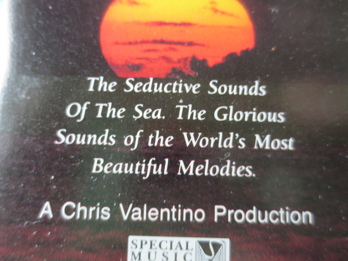 CHRIS VALENTINO, SEDUCTIVE Sea of Tranquility, Chris Valentino Tape, Meditation Tape, Tranquility Tape, Tape Cassette, Tapes