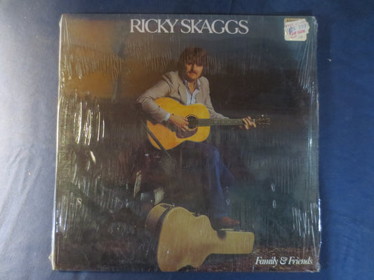 RICKY SCAGGS, Friends and Family, Country Records, Vintage Vinyl, Record Vinyl, Vinyl, Records, Vinyl Records, 1982 Records