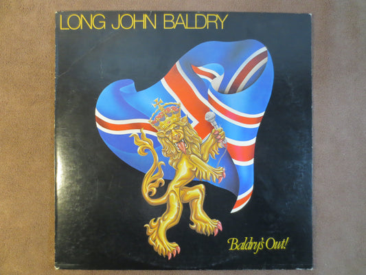 LONG JOHN BALDRY, Baldry's Out Album, Long John Baldry Lp, Blues Record, Blues Album, Blues Vinyl, Blues Lp, 1979 Records