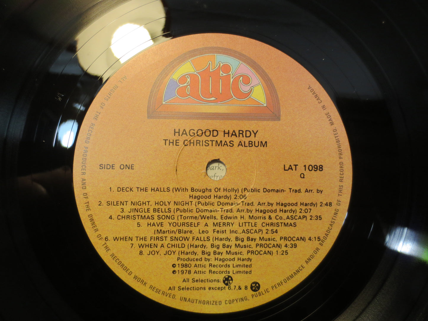 HAGOOD HARDY, CHRISTMAS Album, Hagood Hardy Record, Hagood Hardy Album