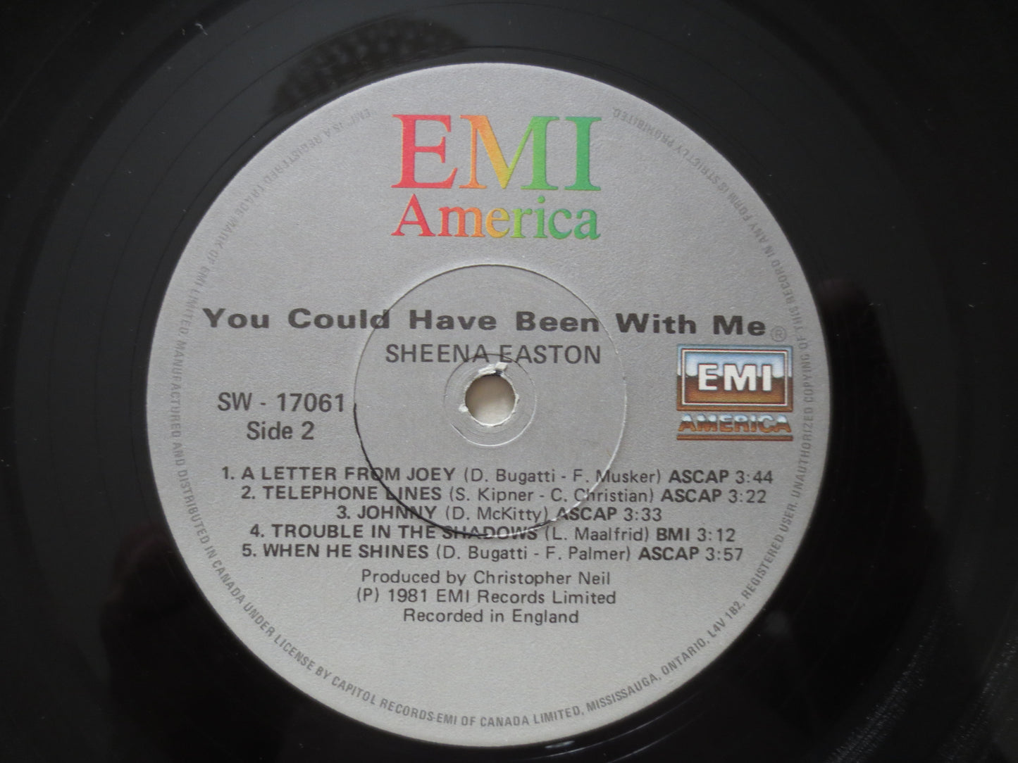 SHEENA EASTON, Been WITH Me, Sheena Easton Vinyl, Vintage Vinyl, Record Vinyl, Records, Vinyl Records, Vinyl, 1981 Records