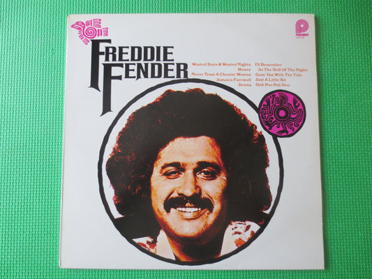 FREDDIE FENDER, Country Records, Freddie Fender Album, Freddie Fender Lp, Vinyl Records, Country Lp, Vinyl Lp, 1975 Records