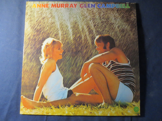 ANNE MURRAY, GLEN Campbell, Vintage Vinyl, Record Vinyl, Country Record, Vinyl Album, Record, Vinyl Record, 1971 Records