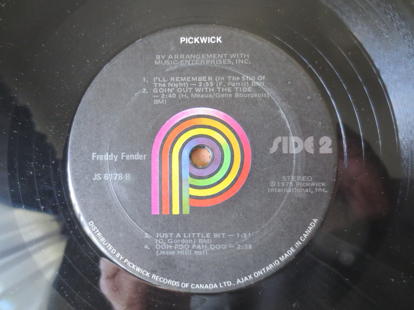 FREDDIE FENDER, Country Records, Freddie Fender Album, Freddie Fender Lp, Vinyl Records, Country Lp, Vinyl Lp, 1975 Records