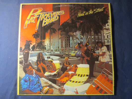 PAT TRAVERS, HEAT in the Street, Pat Travers Record, Pat Travers Album, Pat Travers Lp, Rock Records, Vinyl, 1978 Records