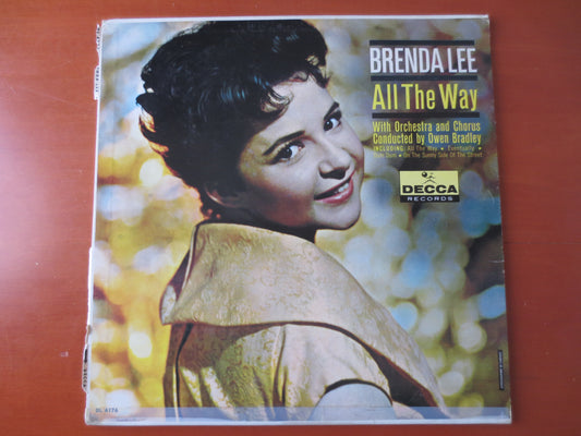 BRENDA LEE, All the Way, Brenda Lee Record, Brenda Lee Albums, Brenda Lee Vinyl, Brenda Lee Lp, Vintage Vinyl, 1961 Records