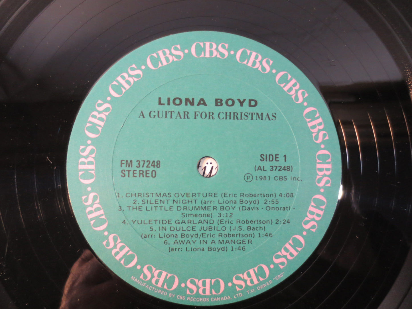 LIONA BOYD Record, CHRISTMAS Album, Christmas Songs, Christmas Record, Christmas Vinyl, Christmas Lp, Vinyl, 1981 Records