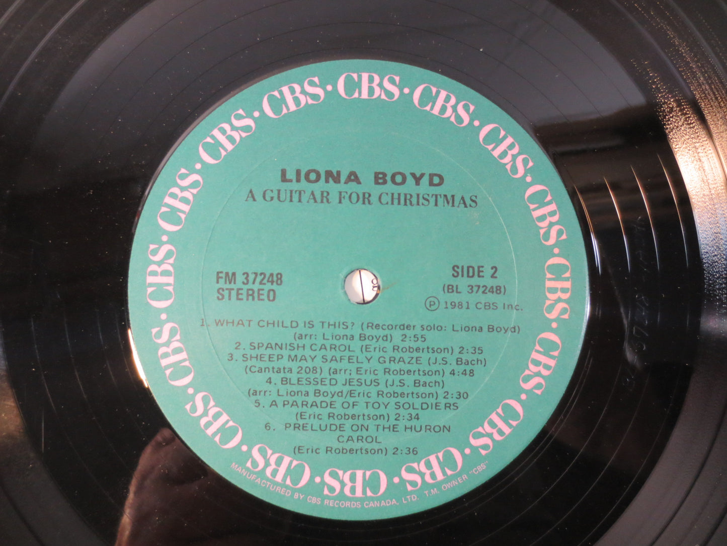 LIONA BOYD Record, CHRISTMAS Album, Christmas Songs, Christmas Record, Christmas Vinyl, Christmas Lp, Vinyl, 1981 Records