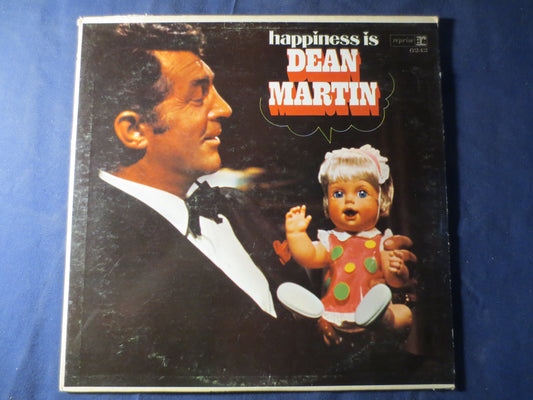 DEAN MARTIN, HAPPINESS Is, Dean Martin Record, Dean Martin Album, Records, Vinyl Records, Dean Martin Lp, Lps, 1967 Records