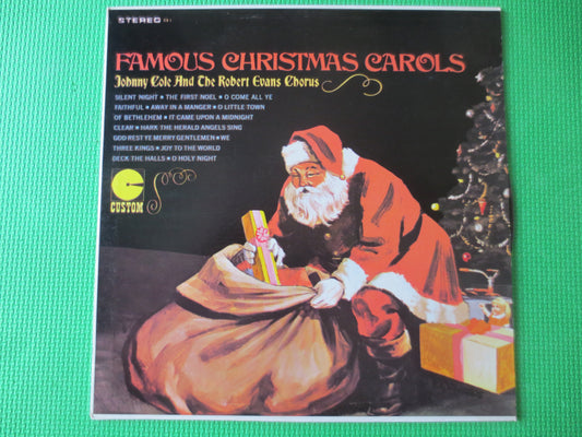 CHRISTMAS, JOHNNY Cole, CHRISTMAS Music, Christmas Songs, Christmas Carols, Christmas Hymns, lps, Carols, 1958 Records