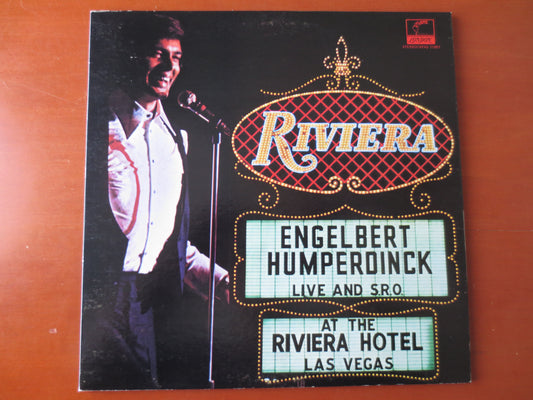 ENGELBERT HUMPERDINCK, Live at the RIVIERA, Pop Records, Vintage Vinyl, Records, Vinyl Records, Vinyl Albums, 1971 Records