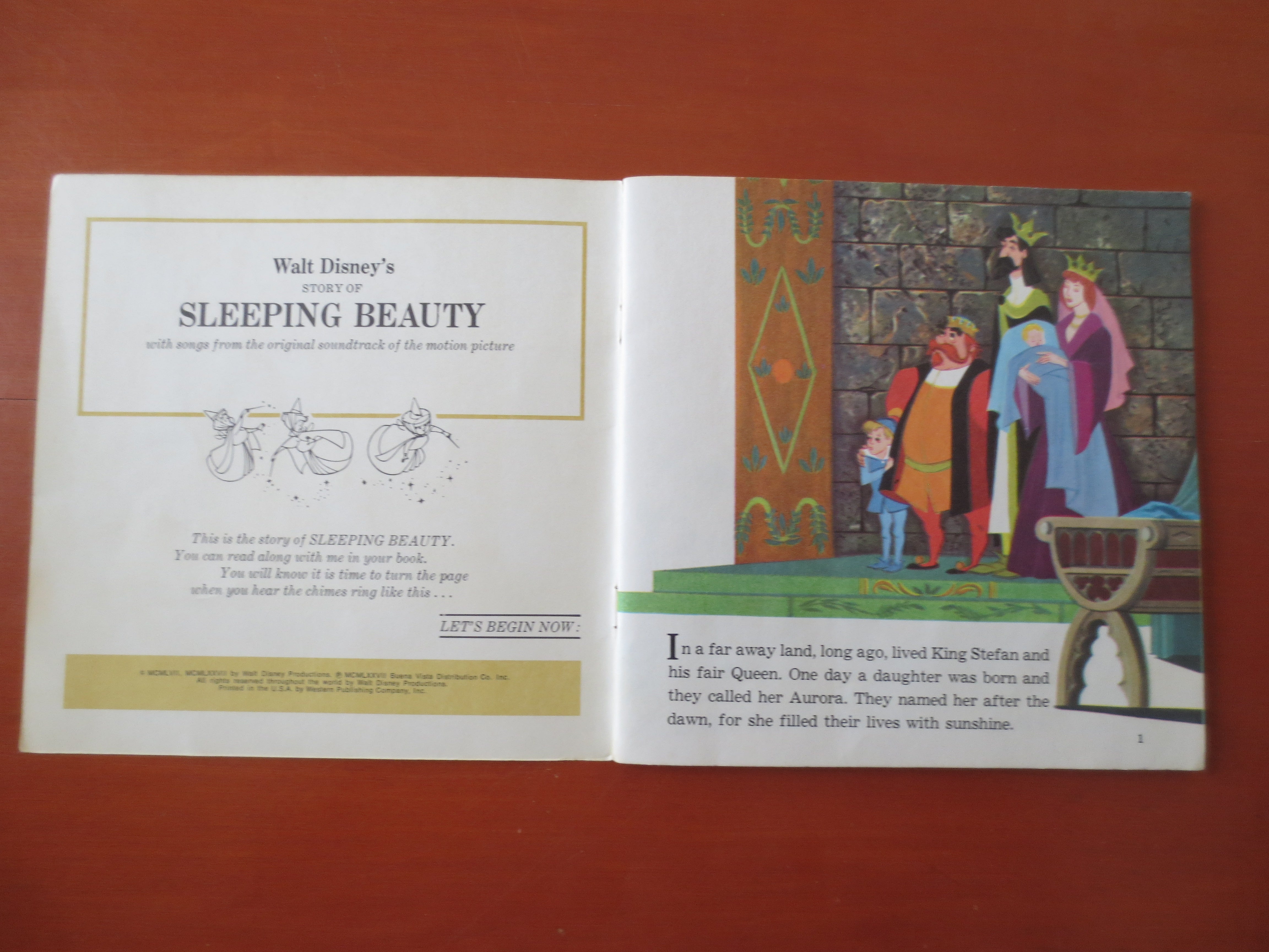 Vintage Records, DISNEY Album, SLEEPING BEAUTY, Disneyland Records, Disney Records, Childrens Record, Disney Lp, Kids Lp, lps, 1964 Records hot