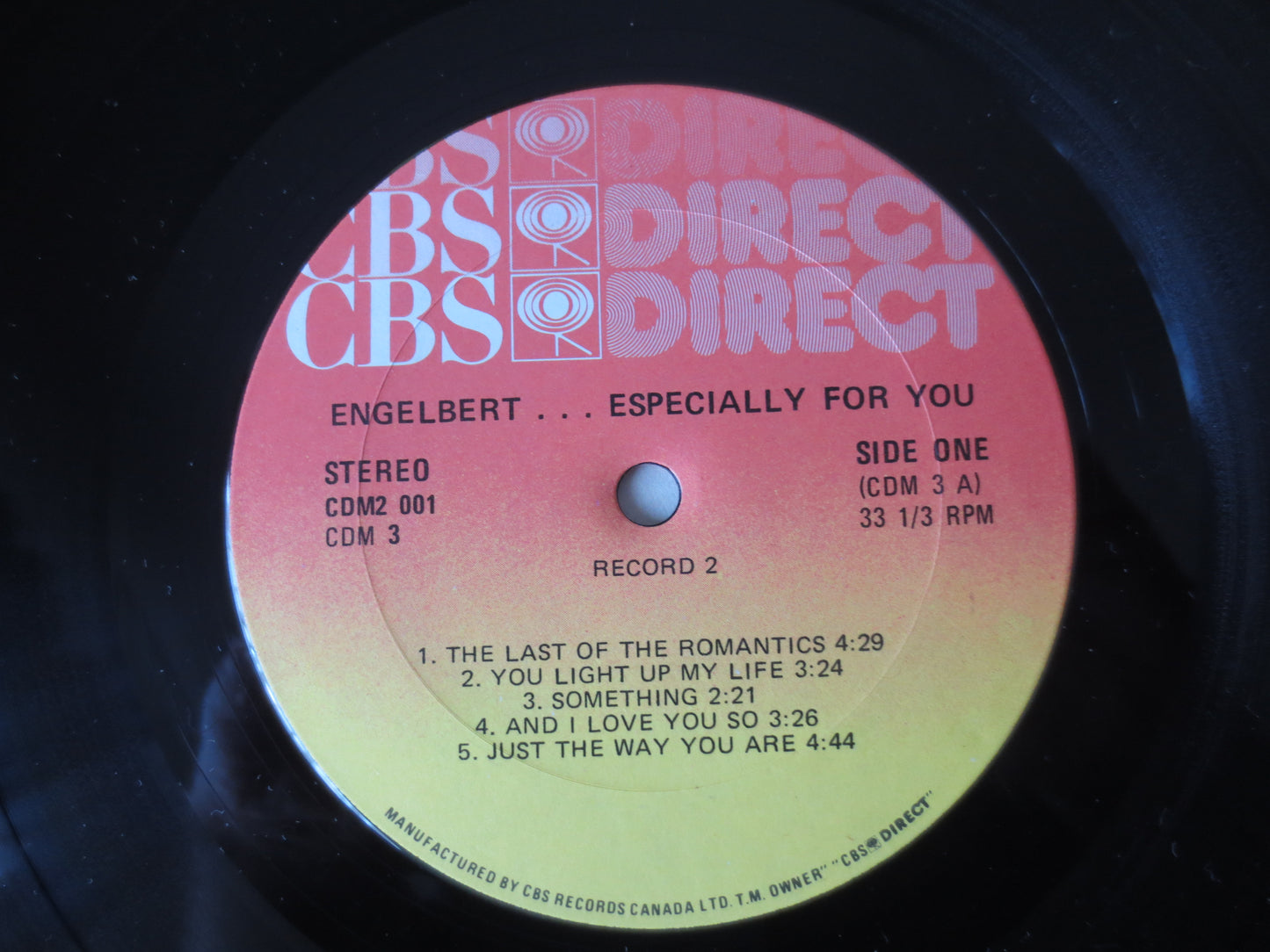 ENGELBERT HUMPERDINCK, ESPECIALLY For You, Pop Records, Vintage Vinyl, Records, Vinyl Records, Vinyl Albums, 1979 Records