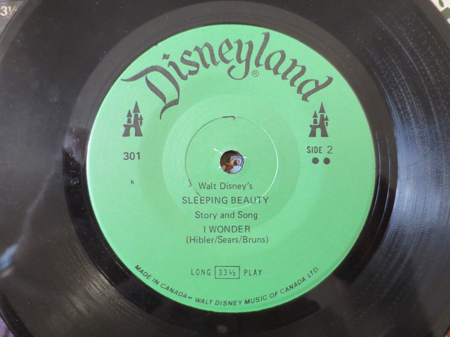 DISNEY Album, SLEEPING BEAUTY, Disneyland Records, Disney Records, Childrens Record, Disney Lp, Kids Lp, lps, 1977 Records